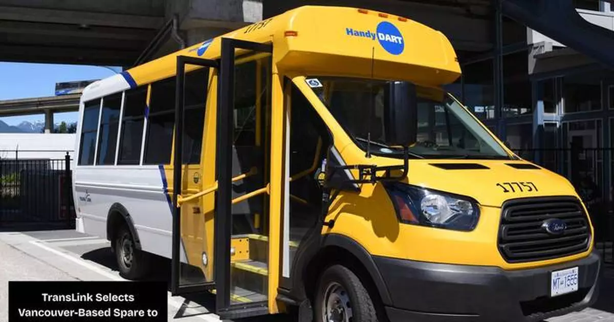 TransLink Selects Vancouver-Based Spare to Modernize HandyDART Across Metro Vancouver