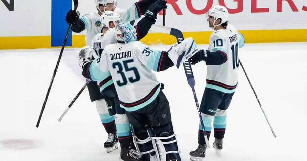 Matty Beniers scores in shootout to give Kraken 4-3 win over Canucks