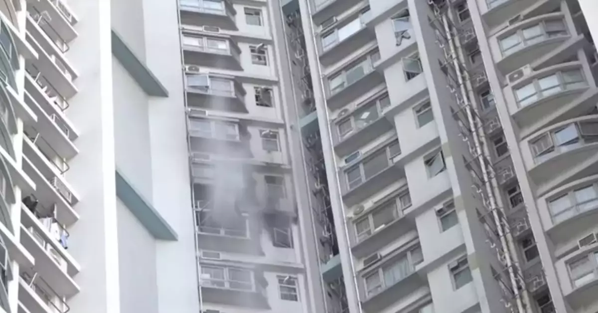 The Fire at Mei Yue House of Shek Kip Mei Estate Caused 1 Death and 8 Injuries