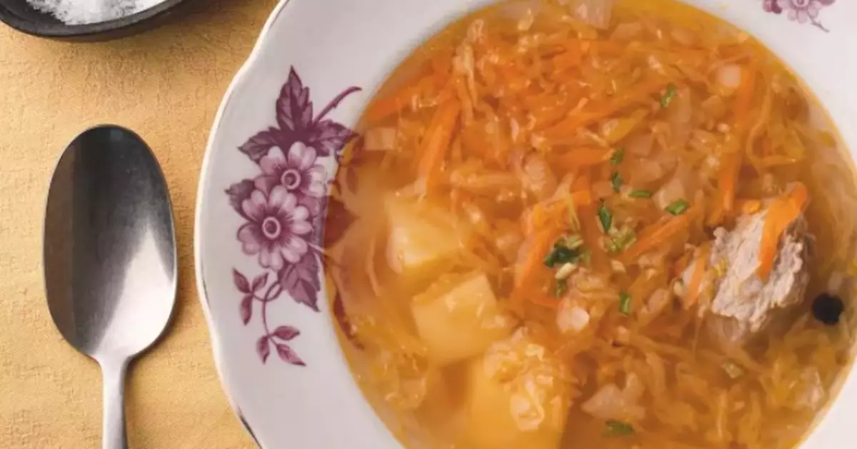 The secret to this Ukrainian soup? It's all in the sauerkraut
