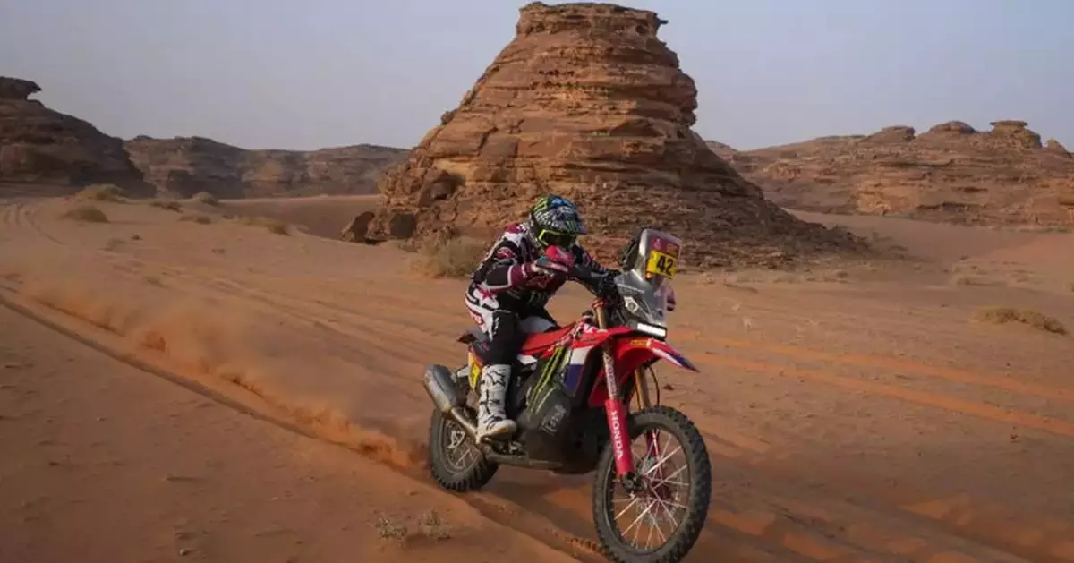US driver Guthrie wins first major Dakar Rally stage and takes overall lead