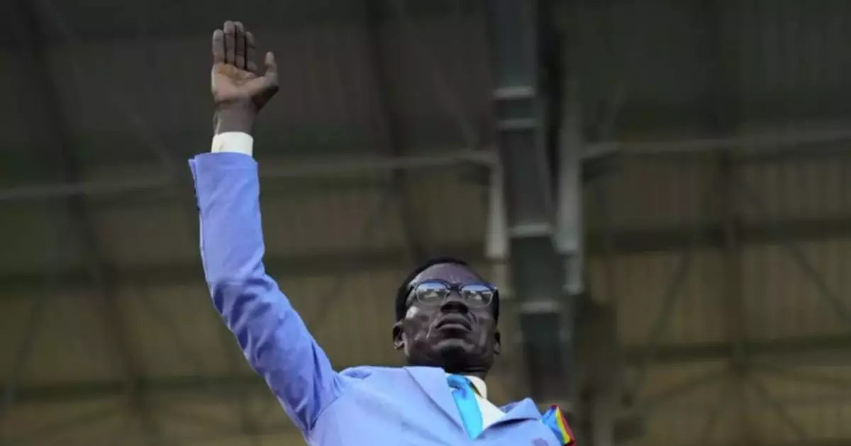 Algeria’s Amoura regrets mocking Congo’s Lumumba statue fan at Africa Cup