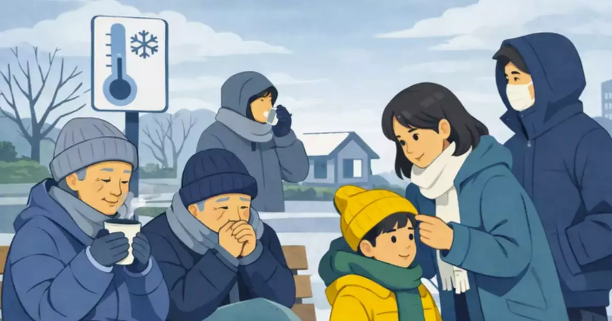 CHP Urges Vulnerable Groups to Take Precautions Against Cold Weather Health Risks