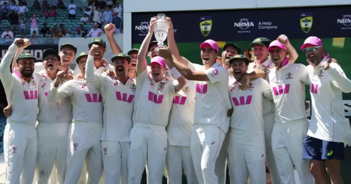Australia wins Ashes series 4-1 with a five-wicket victory in Sydney