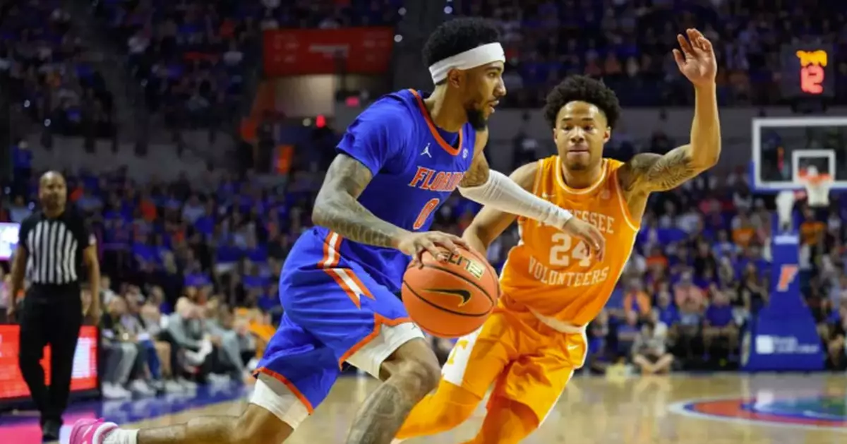 Boogie Fland delivers his best game at Florida and leads the way against No. 21 Tennessee, 91-67