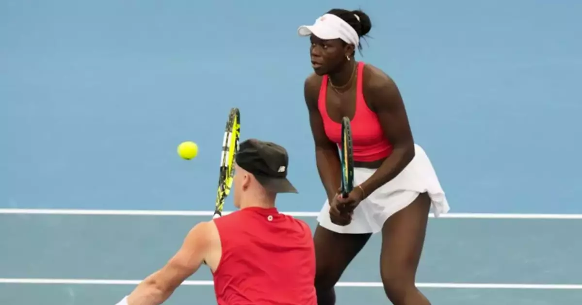 Andreeva comes back from early deficit to beat  Mboko in the Adelaide International final