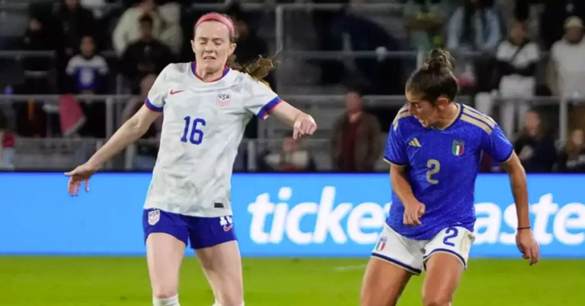 USWNT's Rose Lavelle and Lilly Reale earn US Soccer honors as best players of 2025