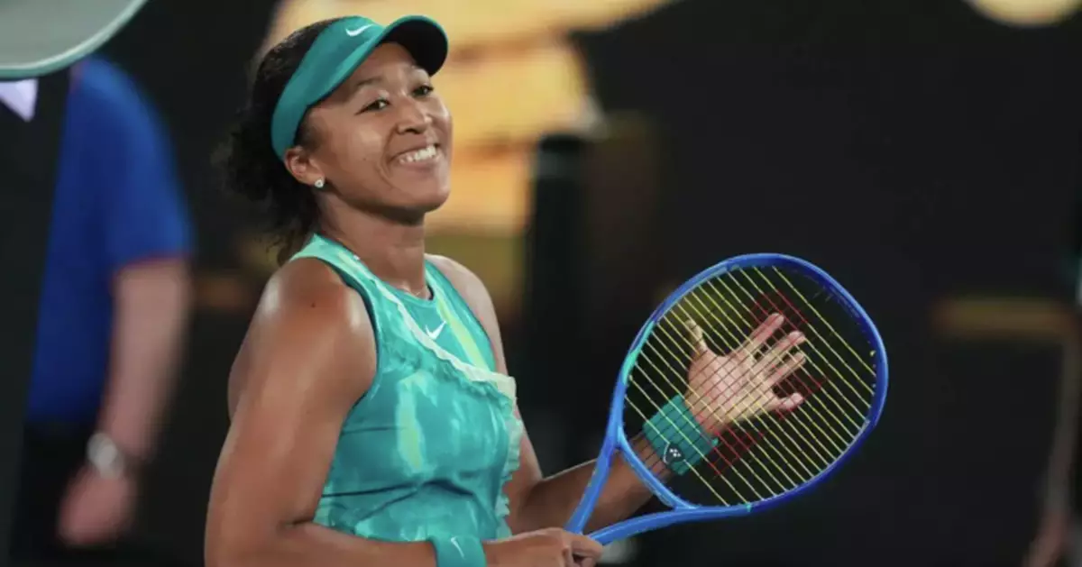 Naomi Osaka tones down her walk-on outfit. Turns up the heat at Australian Open