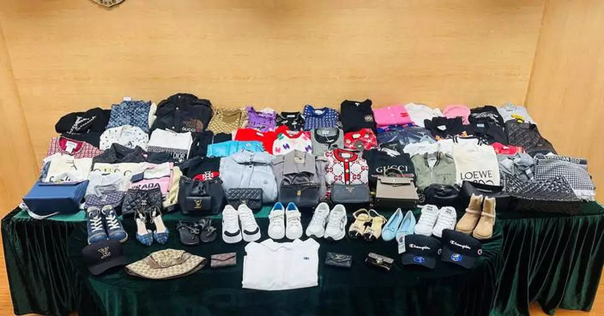Hong Kong Customs Seizes $7.3 Million in Counterfeit Luxury Goods, Arrests Two Shop Owners