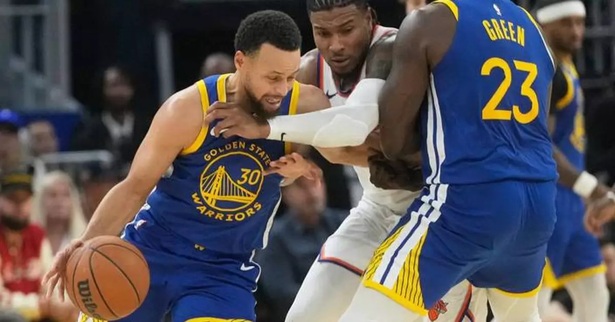 Butler, Curry, Moody give Warriors three scorers with 20 or more points in 126-113 win over Knicks