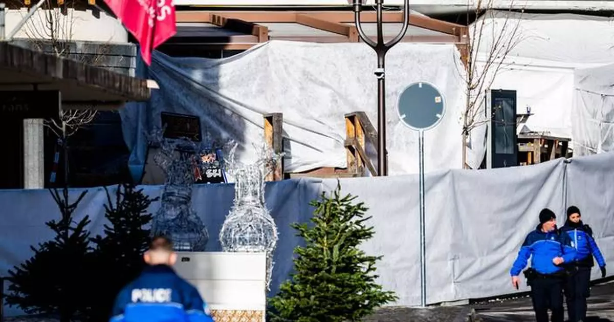 Here's what to know about a deadly fire at a Swiss Alpine bar's New Year celebration