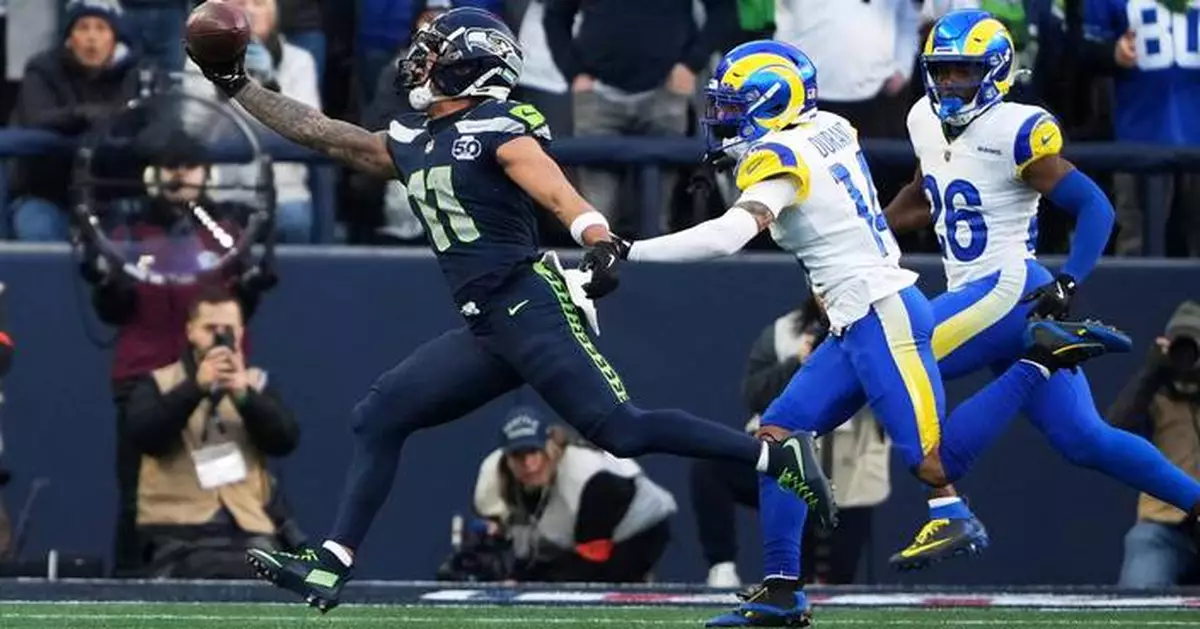 Jaxon Smith-Njigba has a star turn as he helps carry the Seahawks to the Super Bowl