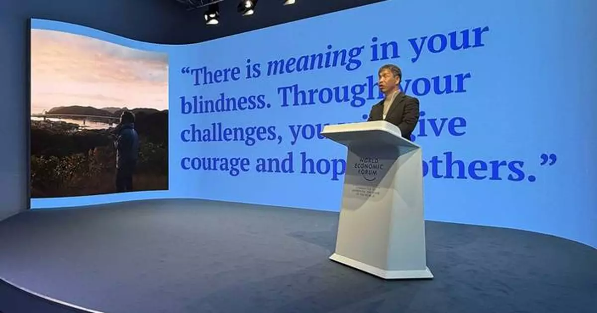 “And I Chose to Live” The Blind Sailor Mitsuhiro Iwamoto Takes the Stage at WEF