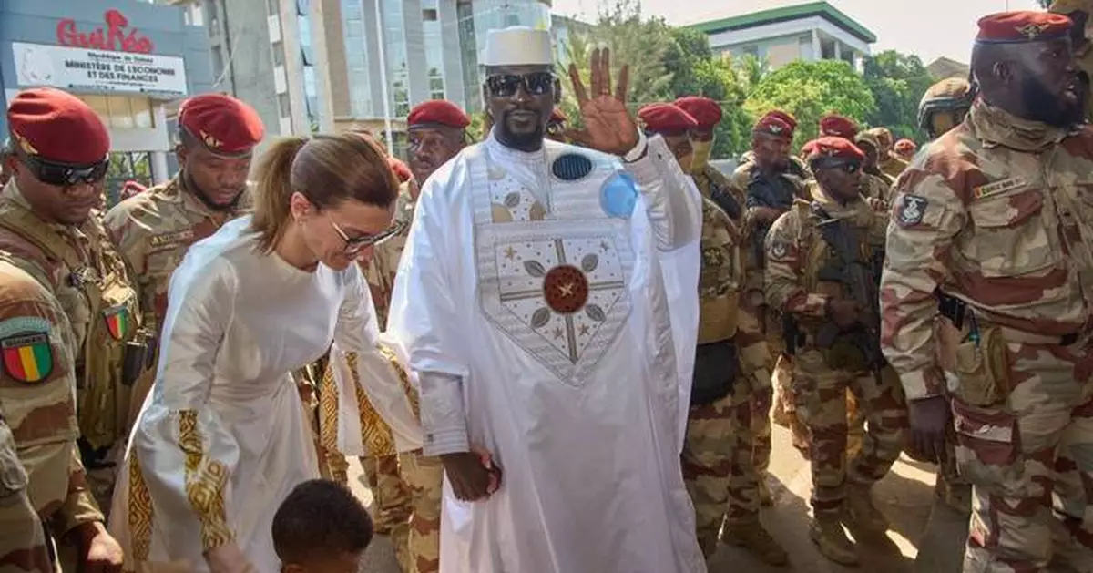 Guinea's junta leader is confirmed president-elect after first vote since a 2021 coup