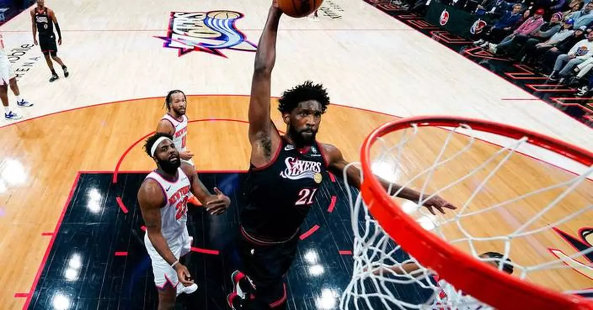 Brunson scores 31 points to lift the Knicks over Embiid and the 76ers, 112-109