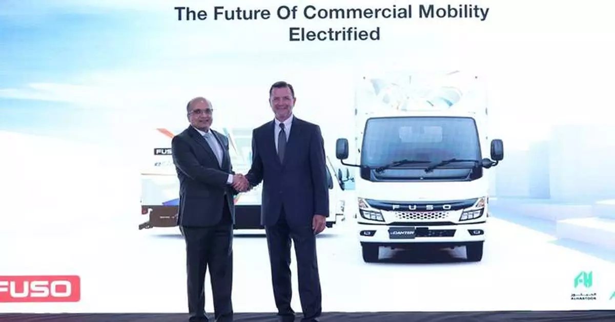 FUSO Launches the New All-Electric eCanter in the United Arab Emirates