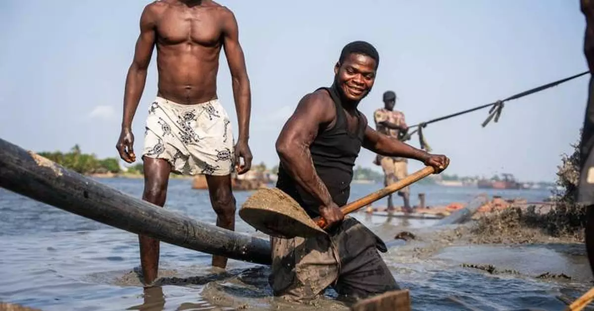 Africa's megacity of Lagos reshapes its coast by dredging and puts environment at risk