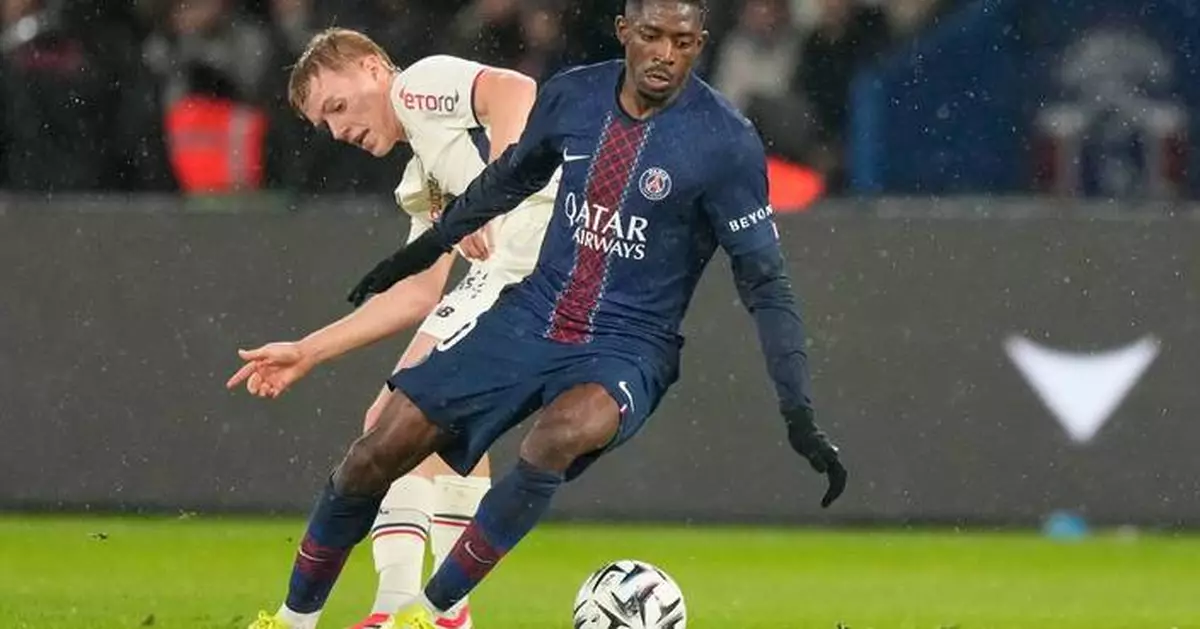Dembélé destroys Lille and lifts PSG back on top of Ligue 1