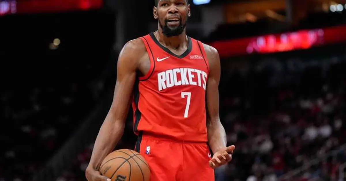 Durant's 28 points, Sengun's double-double lead Rockets past Bulls in 119-113