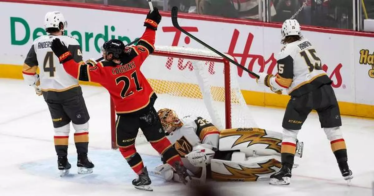 Halliday, Cozens each score twice in Senators' 7-1 romp over road-weary Golden Knights