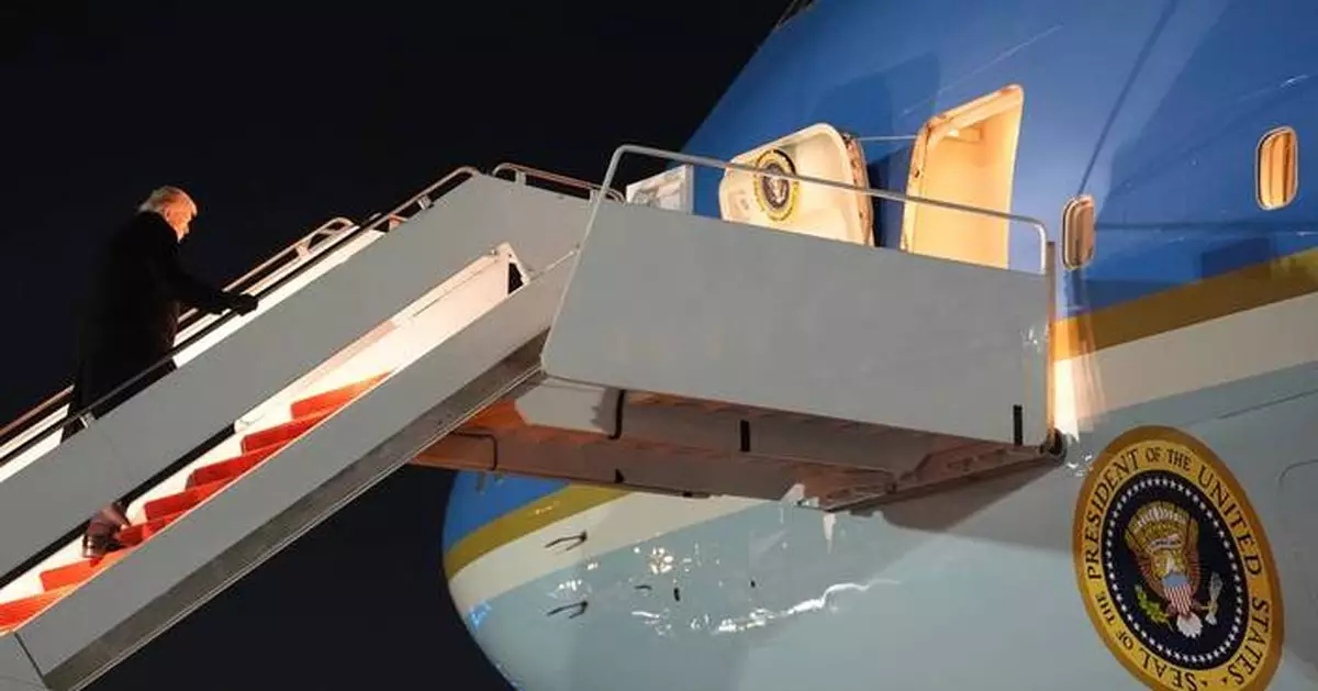 Air Force One returns to Washington area due to minor electrical issue, White House says