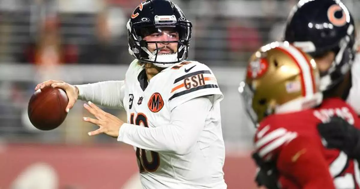 Caleb Williams eyes 4,000 yards passing as Bears try to clinch NFC's No. 2 seed when they host Lions