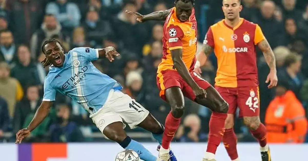 Man City winger Doku injured after 2 first-half assists in Champions League game