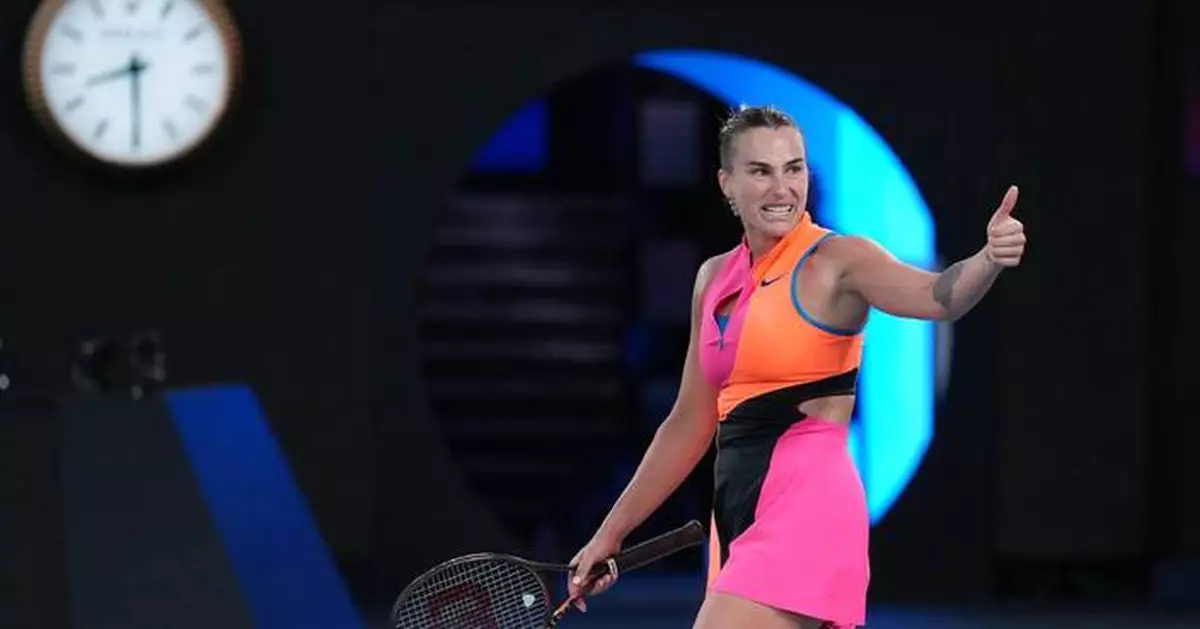 Sabalenka beats Svitolina to reach fourth straight Australian Open final