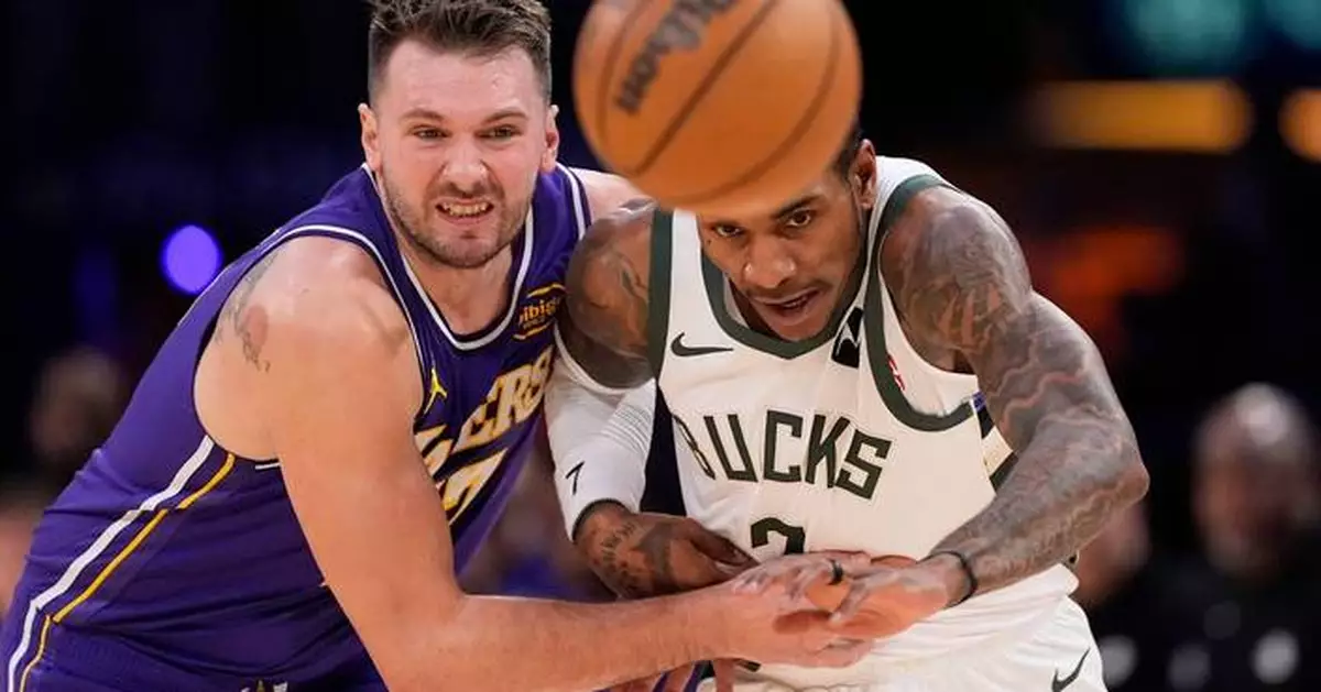 Giannis stops LeBron twice in the final minute as the Bucks rally to beat the Lakers 105-101