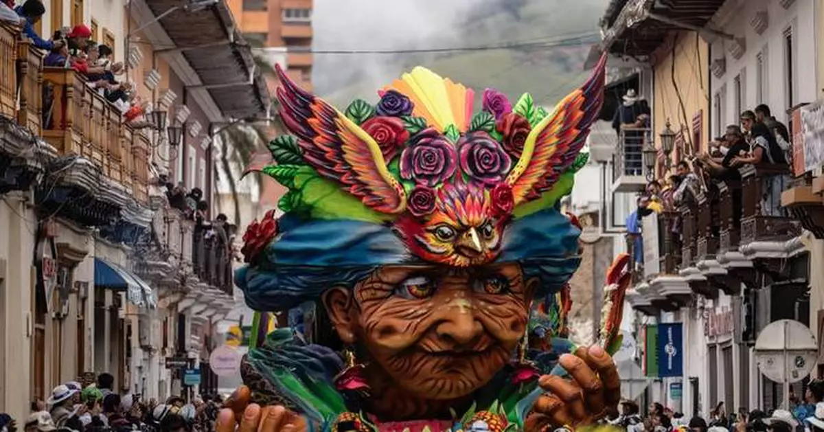 Photos show Carnival celebrations in the Colombian city of Pasto