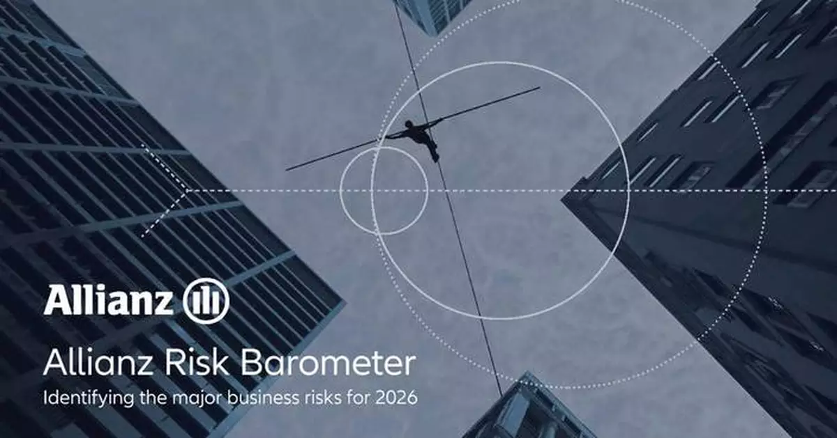 Allianz Risk Barometer 2026: Cyber Remains Top Business Risk but AI Fastest Riser at #2
