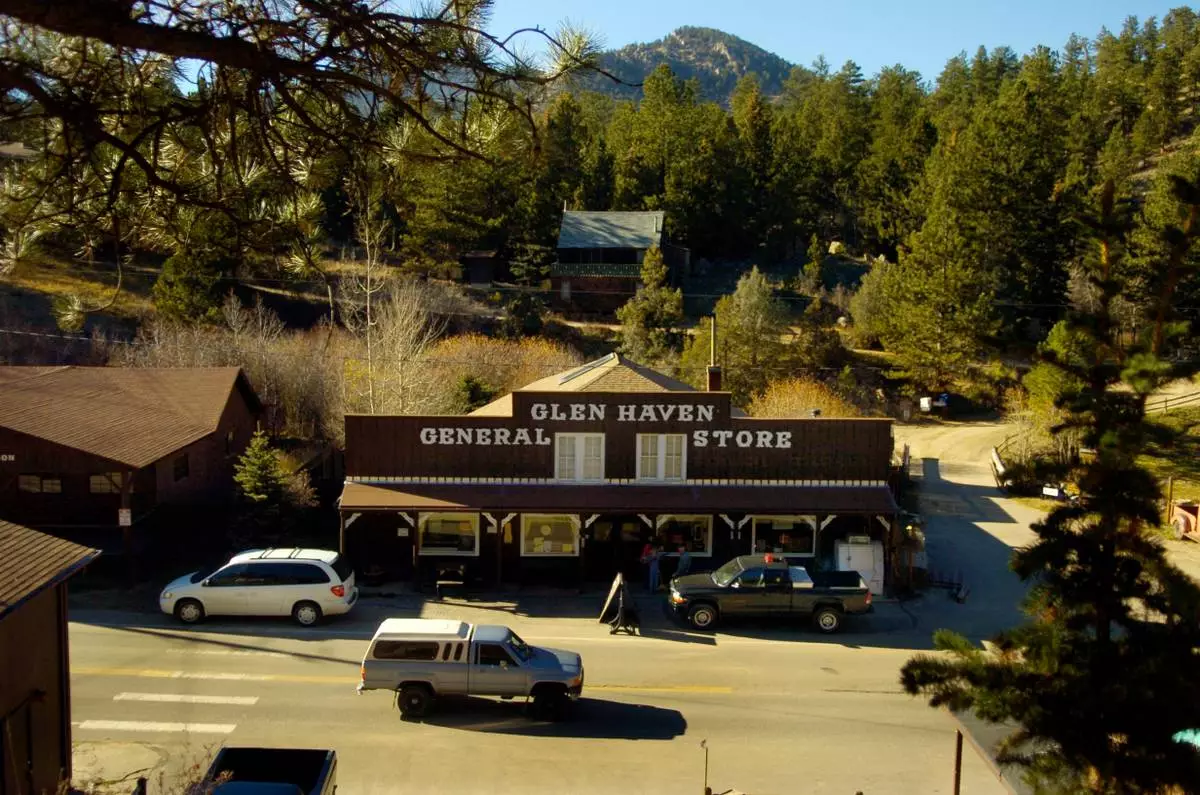FILE - The General Store is seen Oct. 24, 2006, in Glen Haven, Colo. (AP Photo/The Denver Post, Karl Gehring, File)