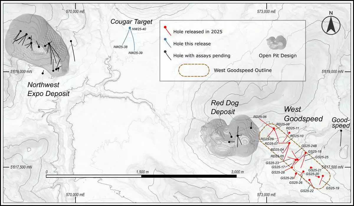 Figure 2: Exploration and Infilling Drilling in 2025 in the Northwest Corridor