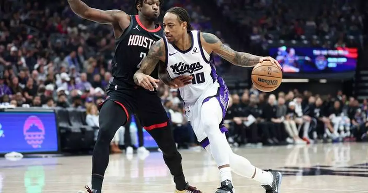 DeMar DeRozan reaches 26,000 career points in Kings' victory over Rockets