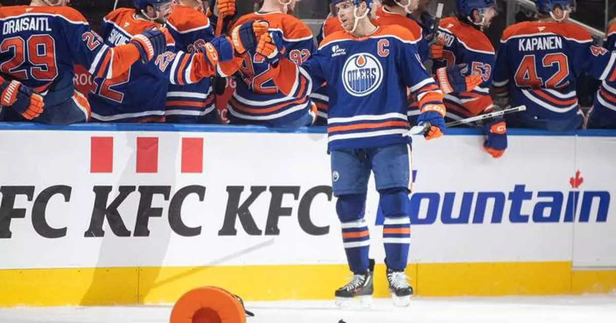 Connor McDavid has hat trick as Oilers beat Predators 6-2