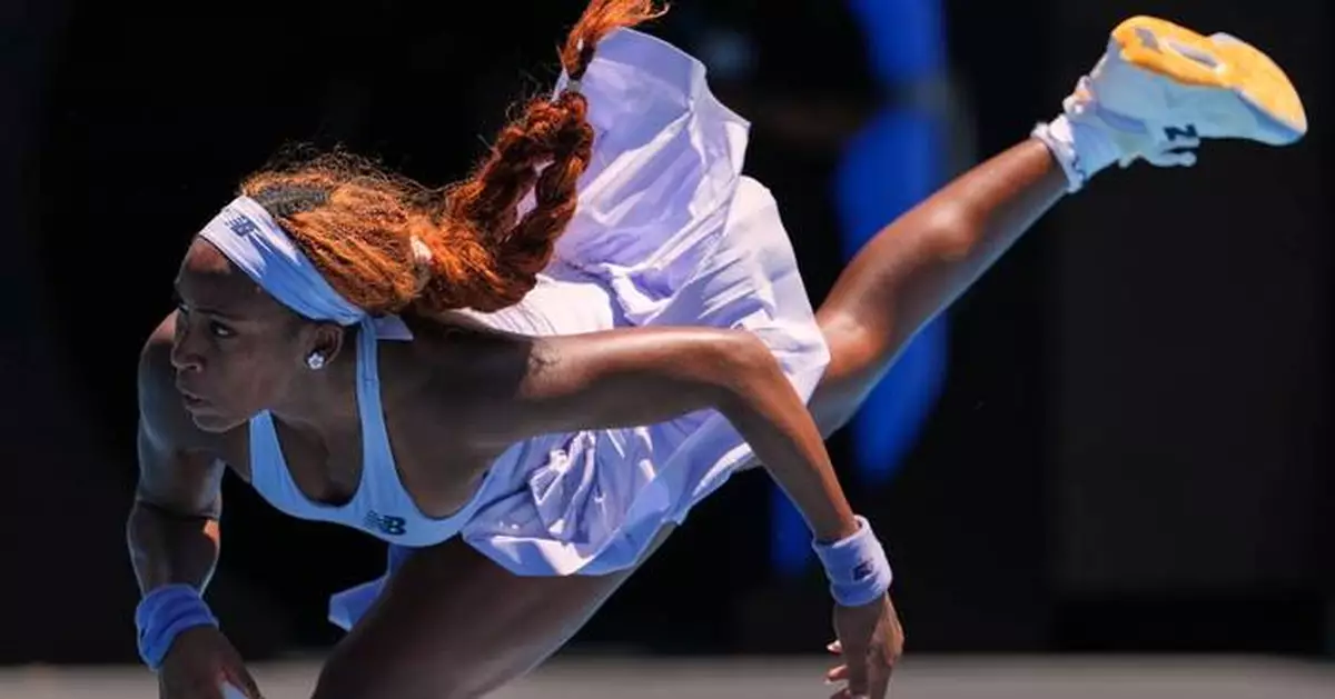 Coco Gauff advances to second round at Australian Open despite serving struggles
