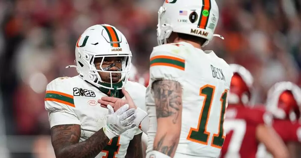 Carson Beck on his year at Miami: 'This university truly saved me'