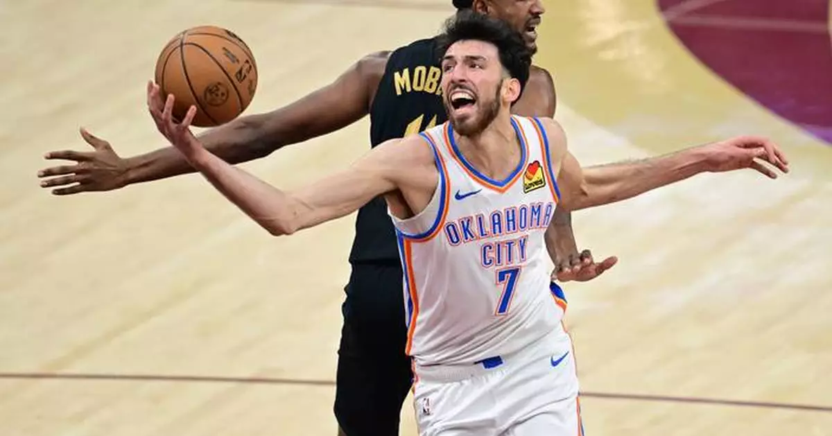 NBA-leading Thunder crush Cavaliers 136-104 behind Gilgeous-Alexander's 30 points