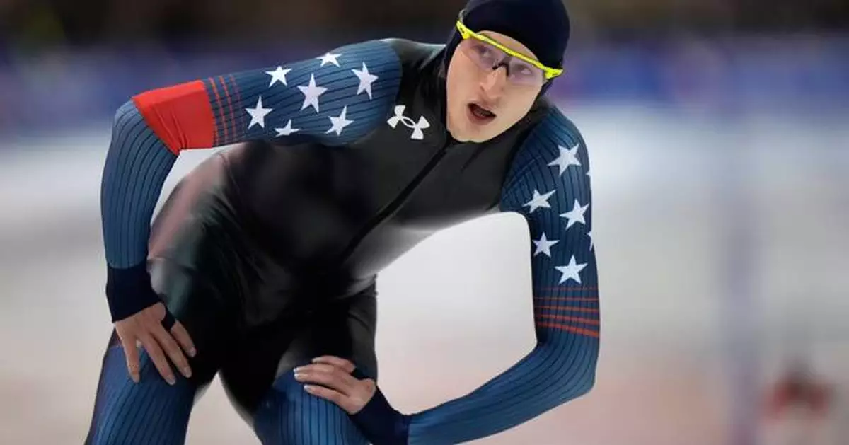 Jordan Stolz starts but doesn't race the 1,500 after being fastest at 500 at the US Olympic trials