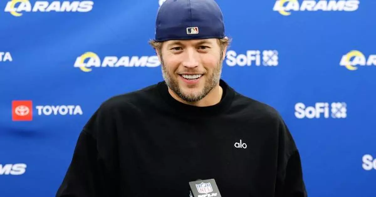 LISTEN: All-Pro QB Matthew Stafford credits teammates, Rams coach Sean McVay for his success