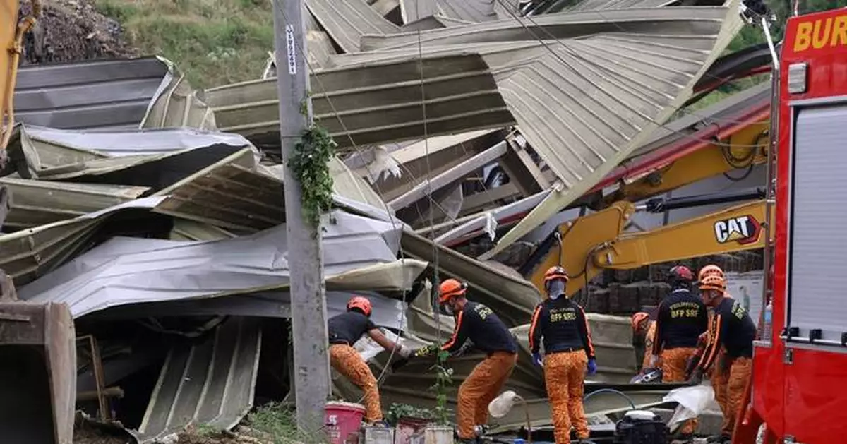 Photos show aftermath of avalanche of garbage at a Philippines landfill