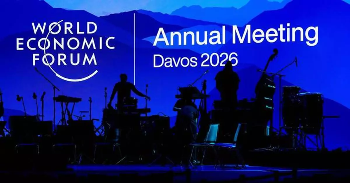 Photos from the World Economic Forum meeting in Davos, Switzerland