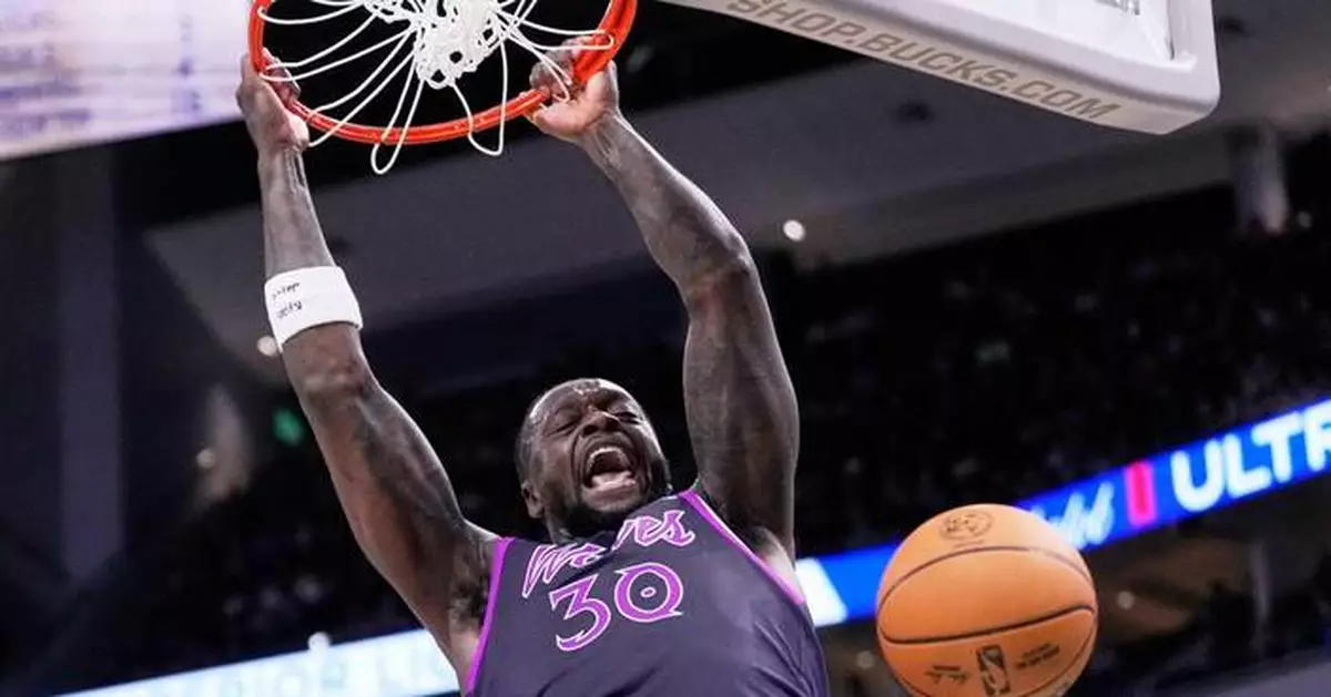 Timberwolves roll to 139-106 victory over Bucks without Edwards or Gobert