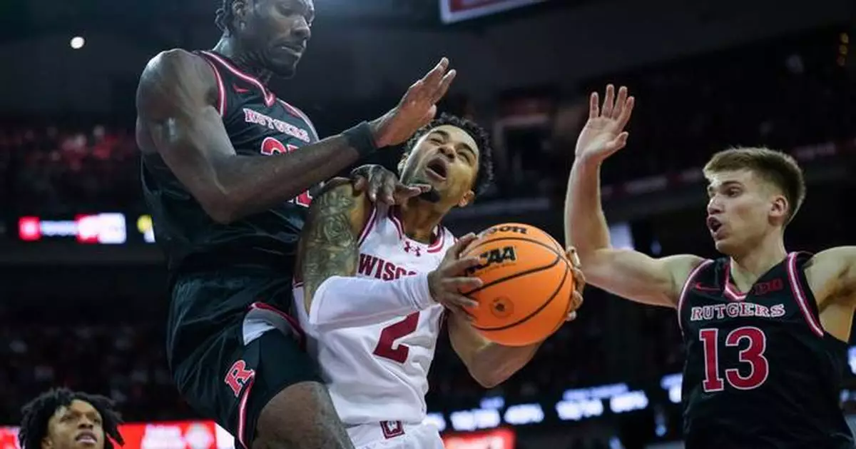Nick Boyd scores 32 points and Wisconsin beats Rutgers 96-87 for 4th straight victory