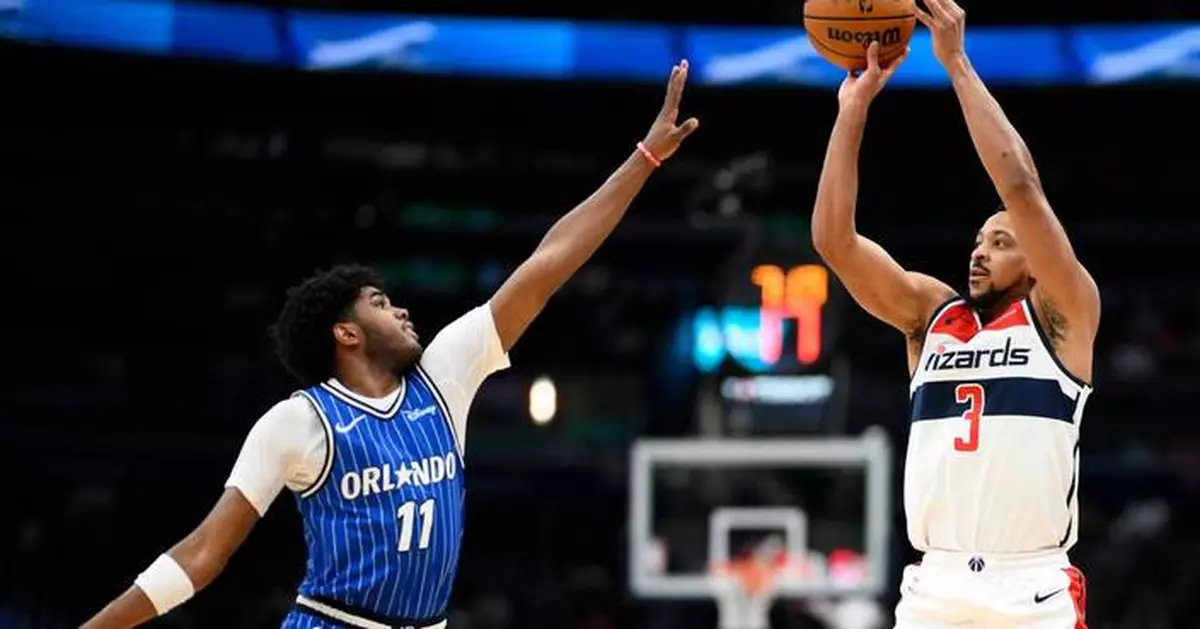 CJ McCollum steadies Wizards in 4th quarter of 120-112 win over Magic
