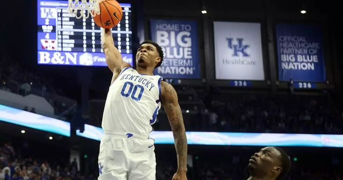 Oweh scores 22, Moreno adds 17 to help Kentucky beat Mississippi State 92-68