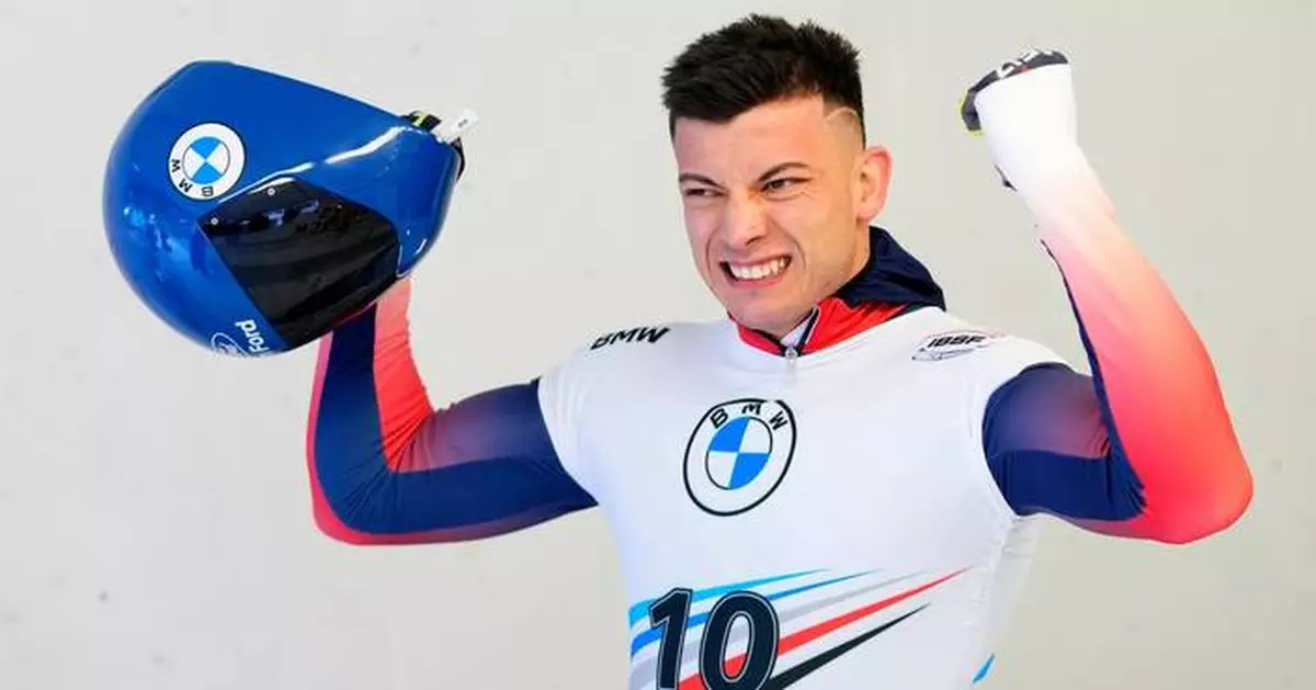 Matt Weston wins men's World Cup skeleton race by largest margin in 14 years