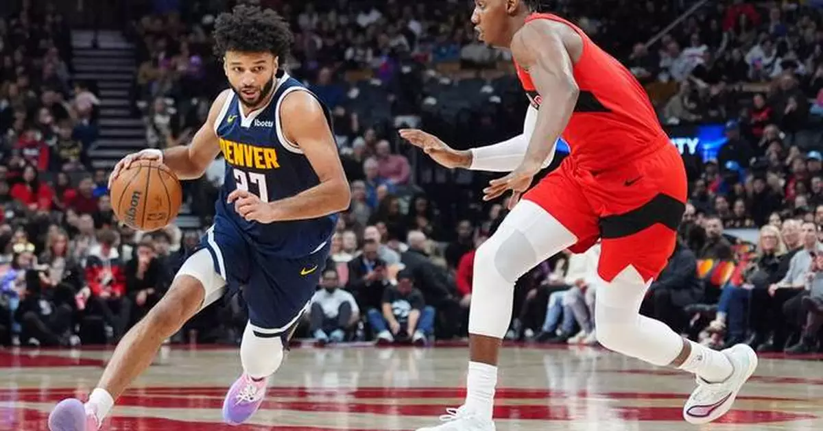 Watson scores 24 points as Nuggets hold off Raptors to win 106-103 without the injured Jokic