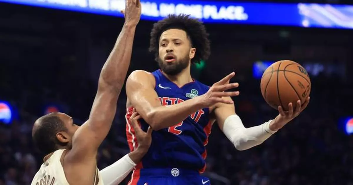 Cade Cunningham leads Pistons past Warriors 131-124 with 29 points, 11 assists