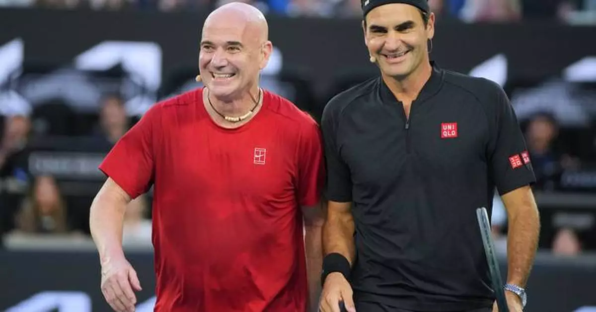 Roger Federer steals the show at Australian Open's first formal opening ceremony